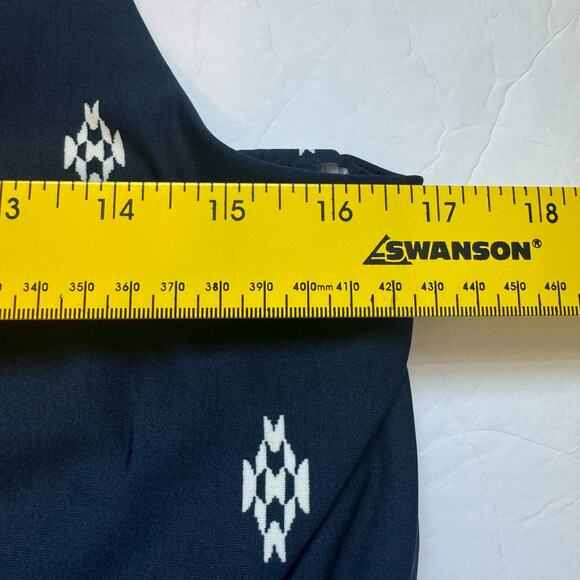 NWOT Maurices Women's Sleeveless Halter Dress‎ Strappy Navy Blue M Knee Length - Picture 8 of 9